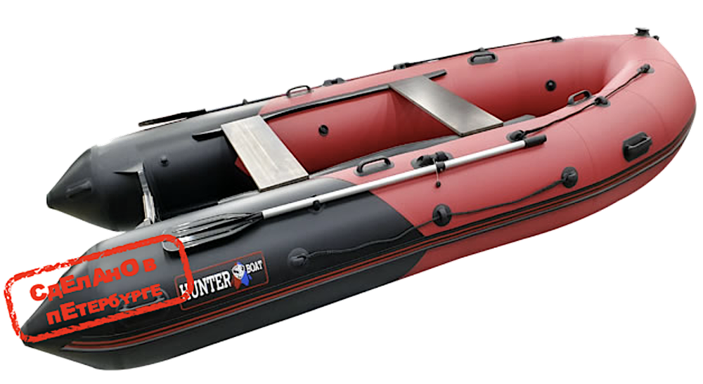 Лодка ПВХ Hunterboat Хантер Про 380Pro -