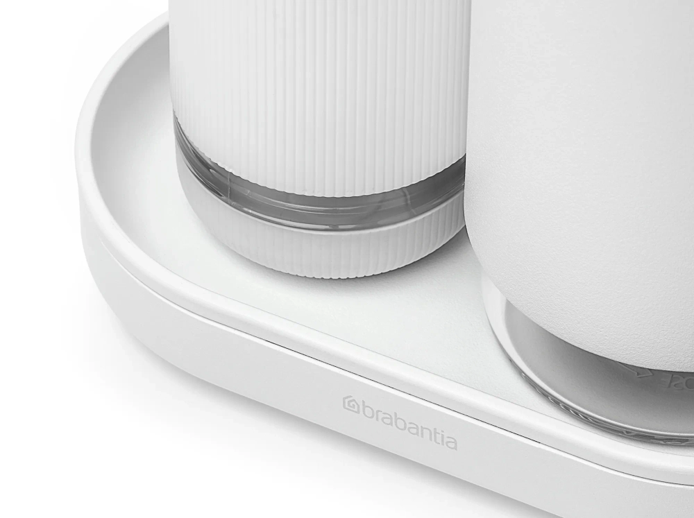 Brabantia Набор из 2 дозаторов для жидкости для посуды SinkStyle Mineral Fresh White EAN 8710755227967