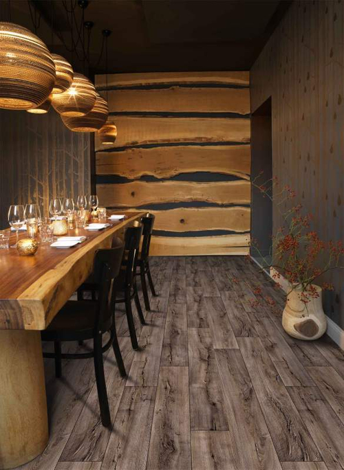 Линолеум бытовой IDEAL Ultra Cracked Oak 2_696M, 3 метра (резка)