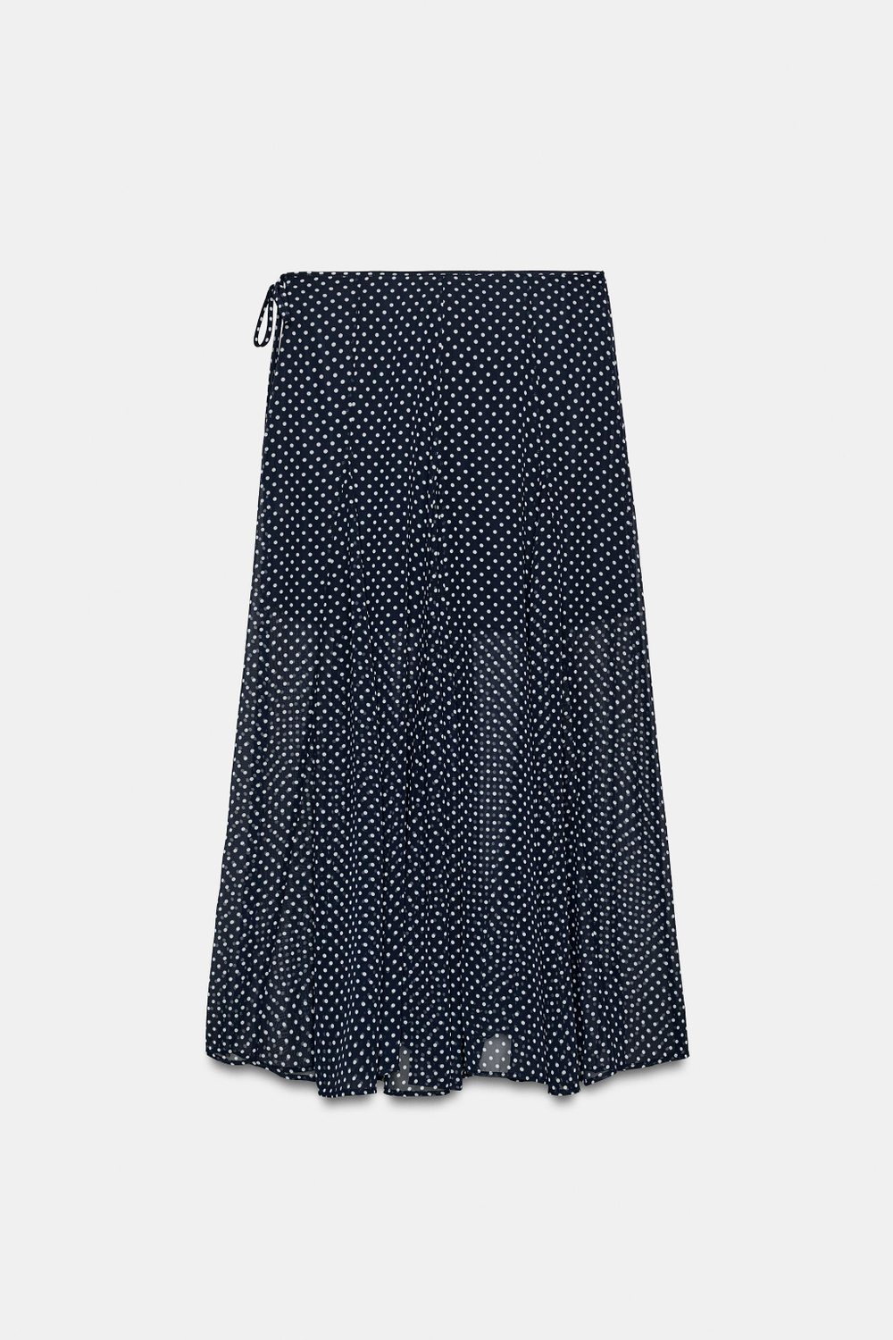 ЮБКА МИДИ В ГОРОШЕК — ZARA