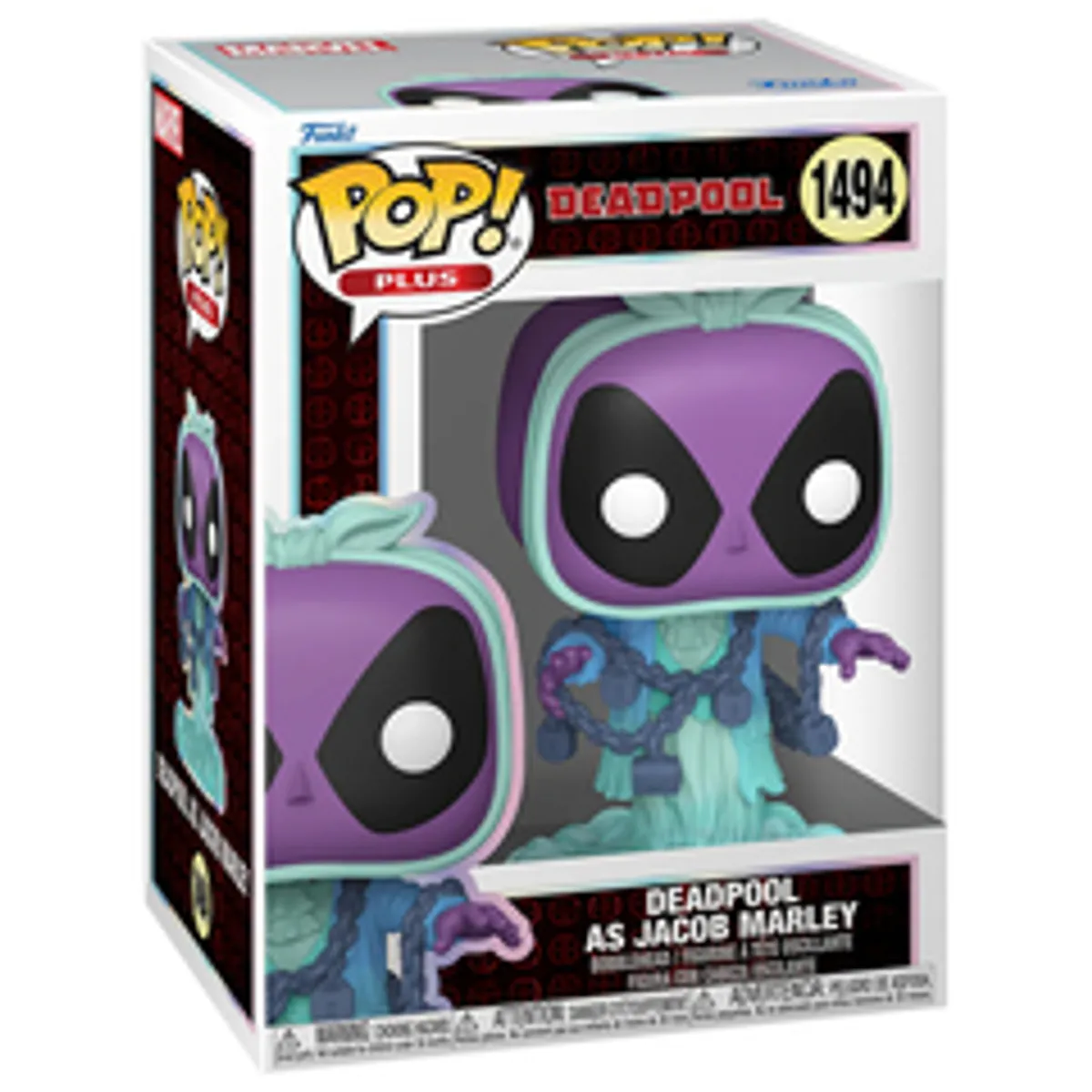 Funko POP! Marvel. Deadpool: Deadpool As Jacob Marley (1494)