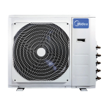 Мультисплит система на 5 комнат Midea MMAG2-09N8D0-I x 5 / M5OA2-42FRN8G1