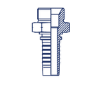 Фитинг DN 08 DK (Ш) 16x1.5