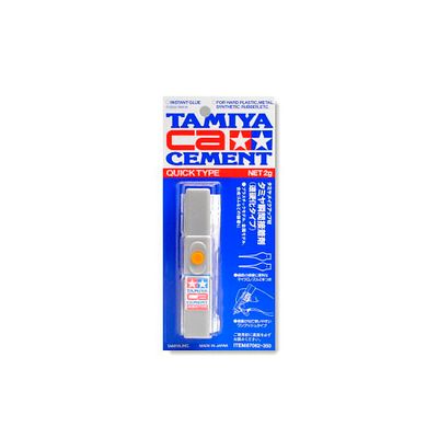 Tamiya Quick Type Секундный цианоакрилатовый клей, 2 гр.