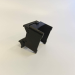 Крепление для одноканального реле Aqara на DIN-рейку, 3D печать, черное