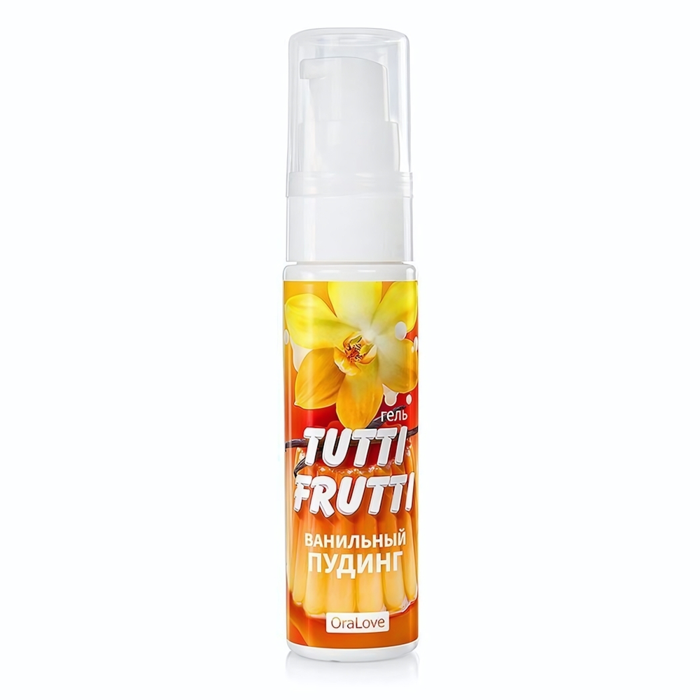 Интимный гель на водной основе Tutti-Frutti «Ванильный пудинг» - 30 гр.