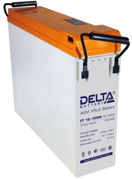 FT 12-105 M Delta Аккумулятор герметичный свинцово-кислотный