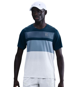 Теннисная футболка Nike Court Advantage - armory navy/white