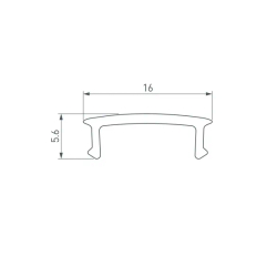 Экран ARH-FLAT-2000 Opal-PM (Arlight, Пластик) 020893