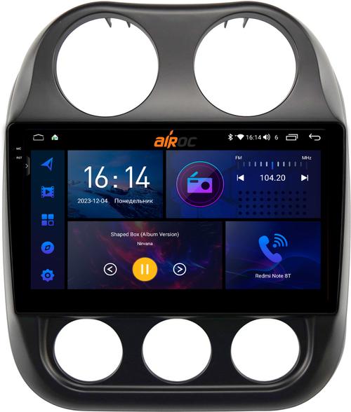 Магнитола для Jeep Compass 2011-2015 - AIROC 2K RI-2203 Android 12, Быстрая, QLed+2K, CarPlay, SIM-слот