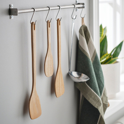 IKEA MAJFISK  (ИКЕА МАЙФИСК)  -  Кухонные приборы, 3 шт. - акация