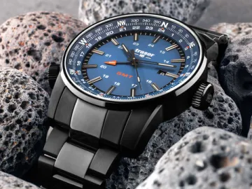 Швейцарские тактические часы Traser P68 Pathfinder Gmt Blue 109524