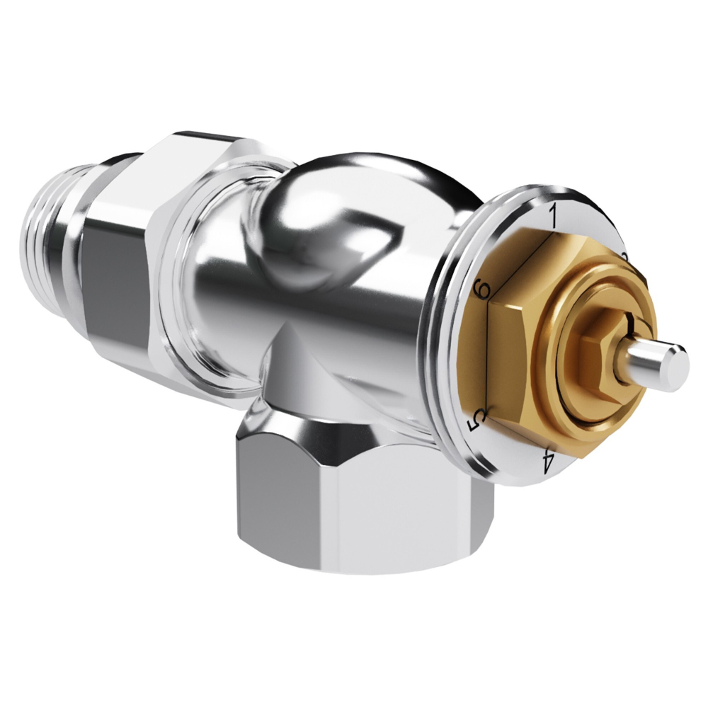 Набор термостатический осевой Royal Thermo Design 1/2quot;М30х1,5 (Хром)