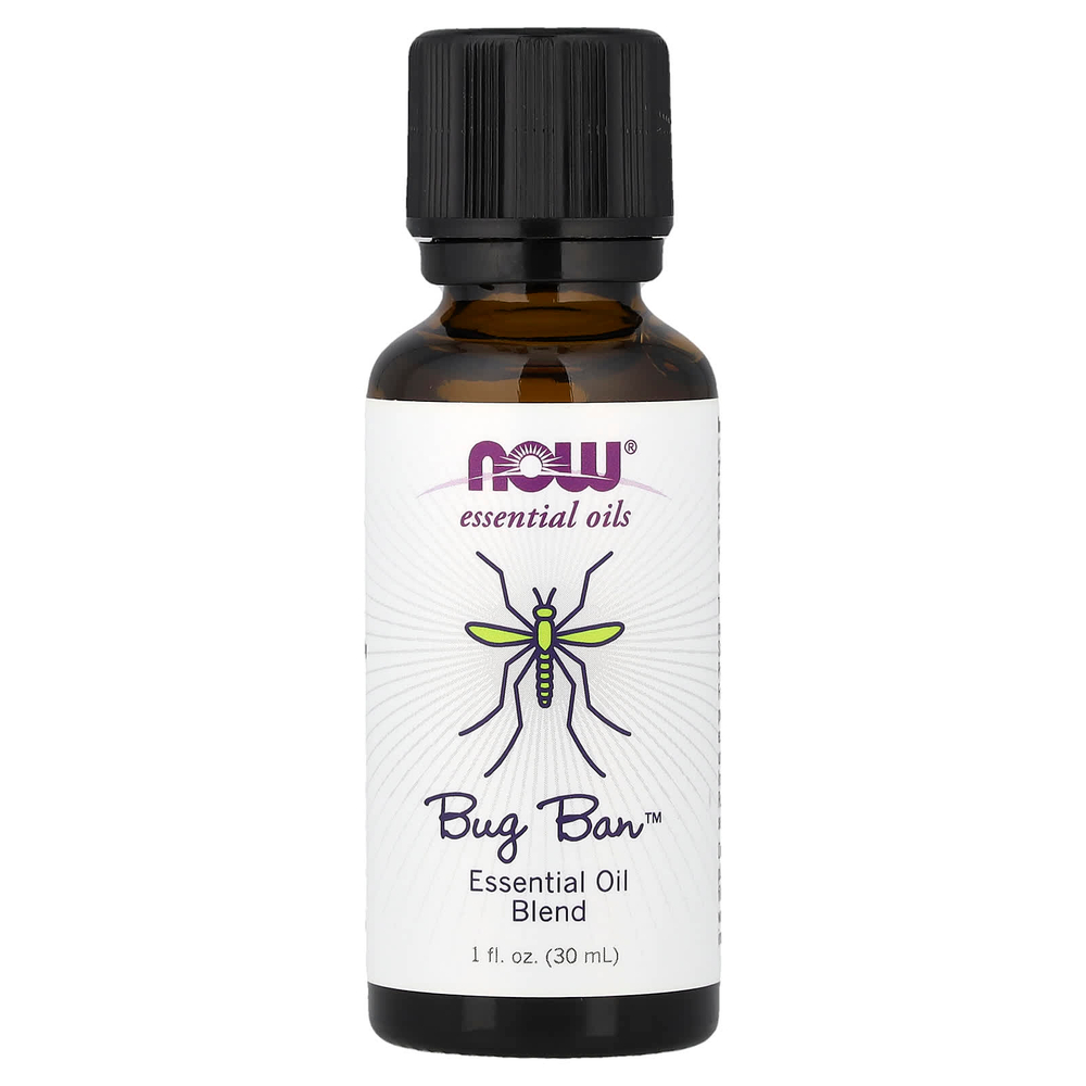 NOW Foods, эфирные масла, Bug Ban™, 30 мл