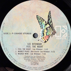 Виниловая пластинка Lee Ritenour ‎– Feel The Night LP