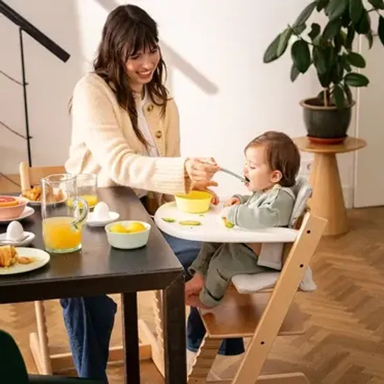 Поднос Stokke Tripp Trapp Tray для крепления на детский стул (Storm grey)