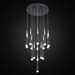 Citilux Вегас CL227161 LED Люстра каскадная Чёрная