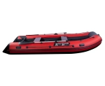 Лодка ПВХ River Boats RB 370 пайол фанера 9 мм, серо-оранжевый