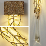 Бра Eleganza Raffinata Gold Wall lV