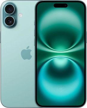 Смартфон Apple iPhone 16 Plus 256 ГБ Бирюзовый (nano SIM+eSIM)