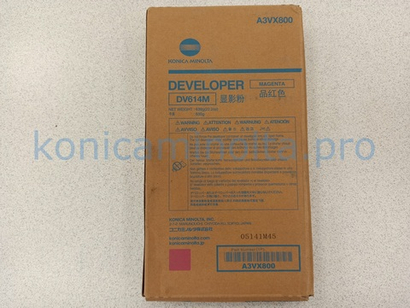 Девелопер DV-614M Konica Minolta оригинальный A3VX800