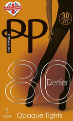 Теплые колготки с 3D-плетением Premium Opaques (Размер: S-M) (Цвет: черный)