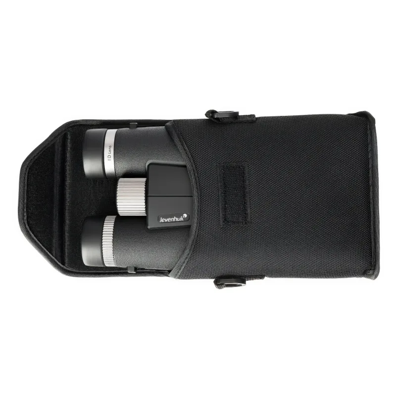 Бинокль Levenhuk Nitro ED 8x42 - в черном чехле сверху