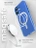 Чехол накладка iPhone 16 6.1" Gurdini Rome Series with Magsafe Blue