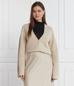 Хлопковый кардиган Calvin Klein - бежевый(K20K206275)