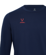 Футболка баскетбольная с длинным рукавом DIVISION PerFormDRY Pre-Match Longsleeve Jersey, темно-синий