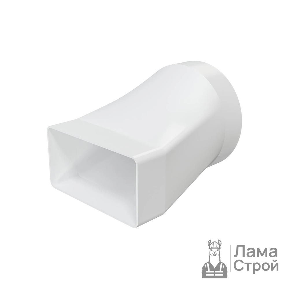 Переходник СПКП Ø100 мм эксцентриковый 55 × 110 пластик ERA