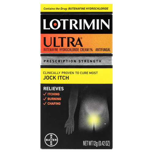 Lotrimin, Ultra®, крем от пахового дерматомикоза, 12 г (0,42 унции)