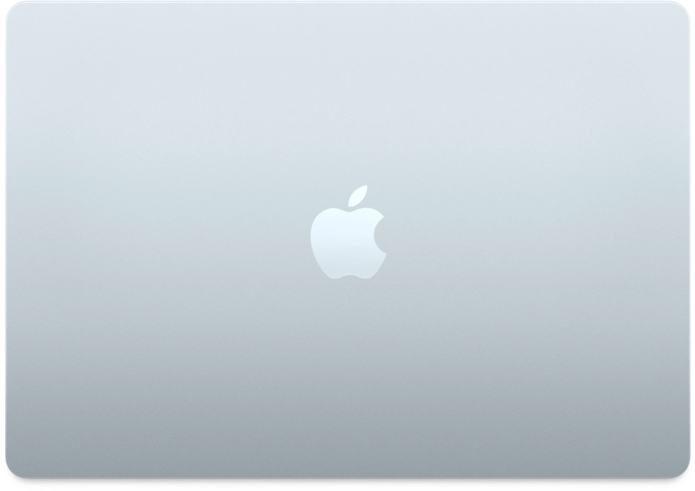 Ноутбук Apple MacBook Air A3241 M4 10 core 24Gb SSD512Gb/10 core GPU 15.3" Liquid Retina (2880x1864) macOS lt.blue WiFi BT Cam (MC7D4LL/A)