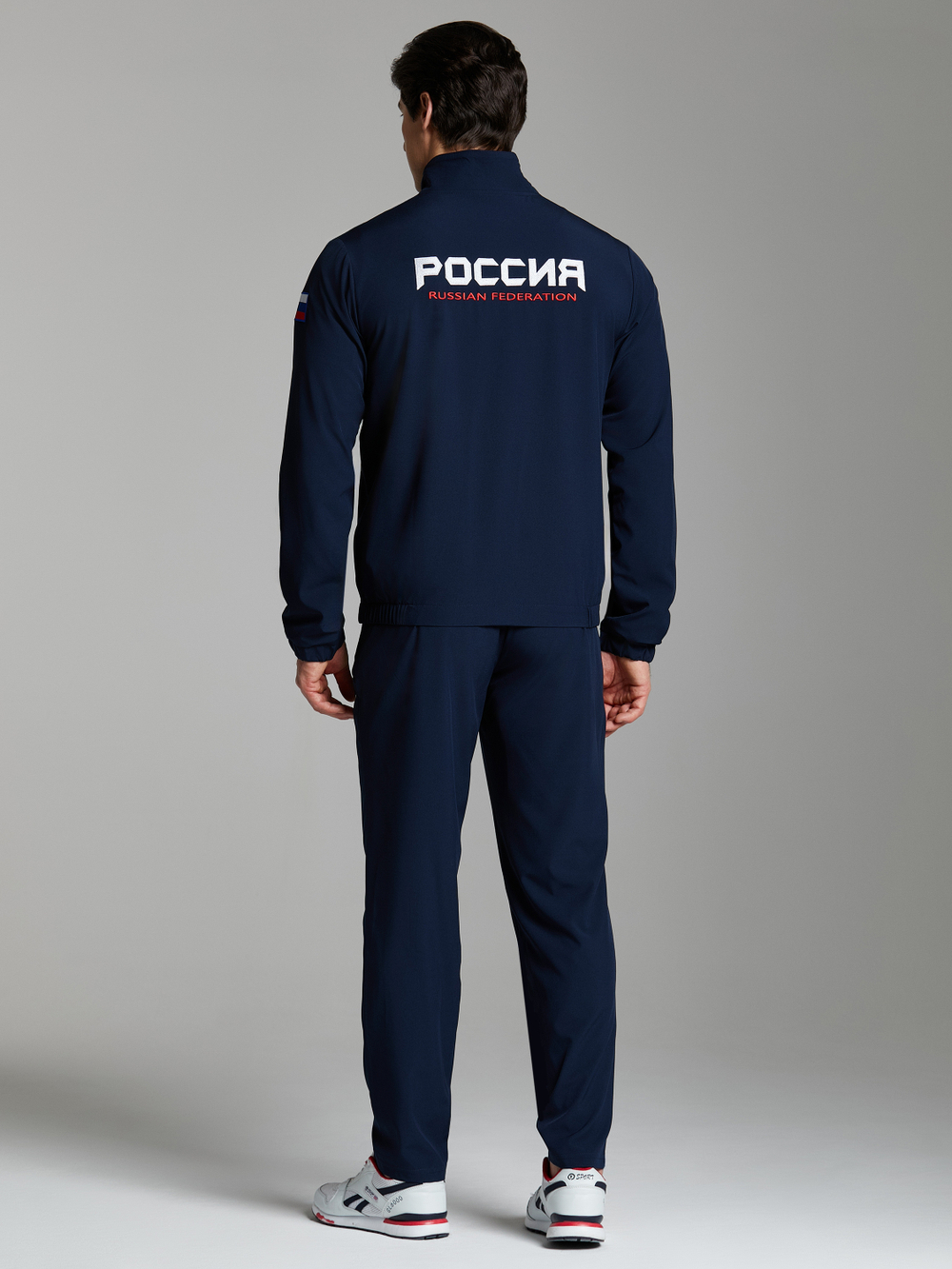 Спортивный костюм мужской RUSSIA 15M-RT-1741 темно-синий