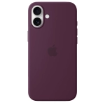 Силиконовый чехол с поддержкой MagSafe Apple Silicone Case для iPhone 16 Plus, Plum (Сливовый)