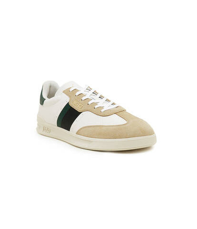 Кожаные кроссовки htr aera POLO RALPH LAUREN - бежевый(809926695)
