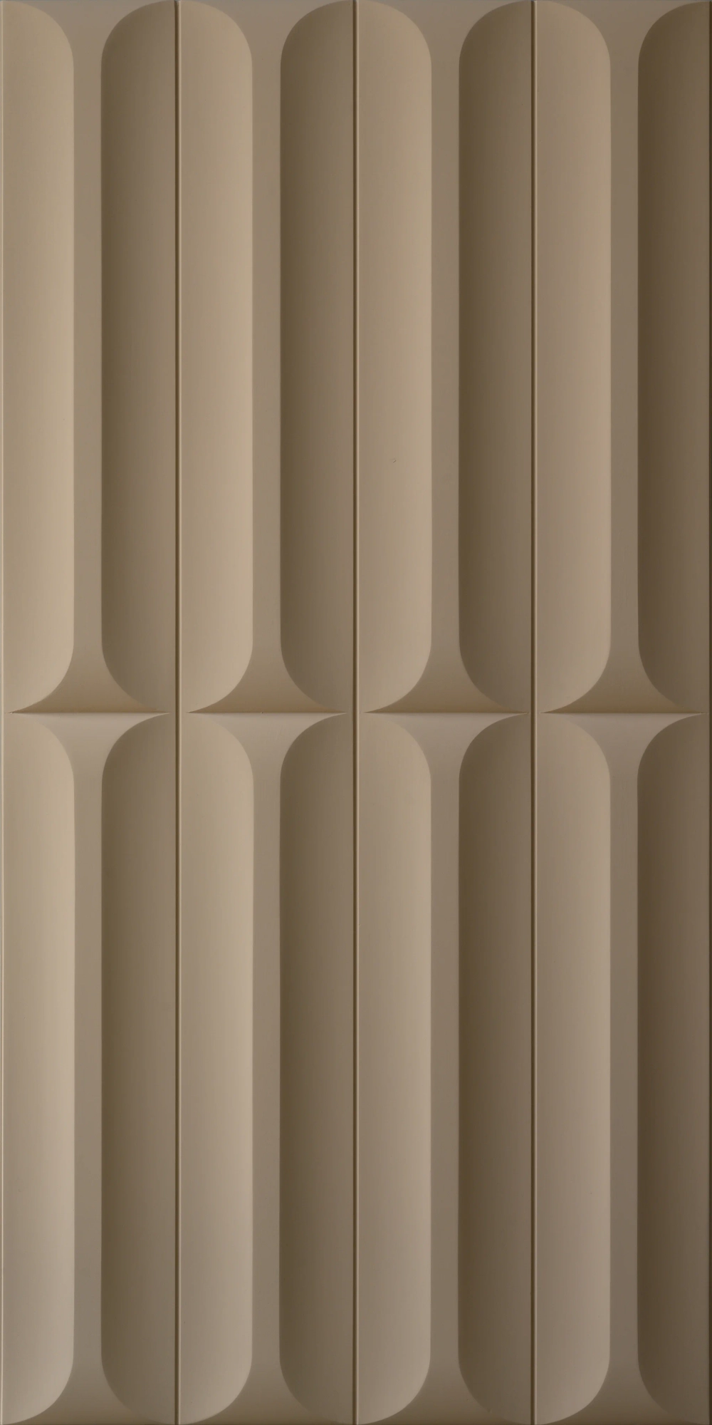 ЗД полиуретановая панель, Геометрия, Бежевый / 3D PU STONE PANEL, HL-07, 1200х600 мм