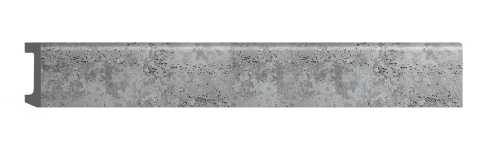 Плинтус напольный Decomaster D234-1629 58х16х2400мм