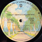 America ‎– History · America's Greatest Hits (Англия 1975г.)