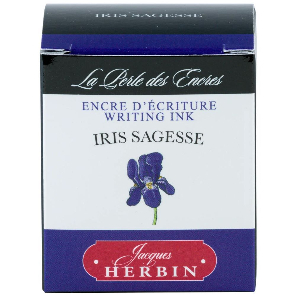 Чернила в банке Herbin 30 мл Iris Sagesse фиолетово-синие (13075T)