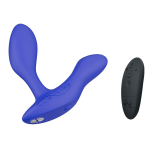 Синий анальный вибратор We-Vibe Vector+ SNVT1SG5