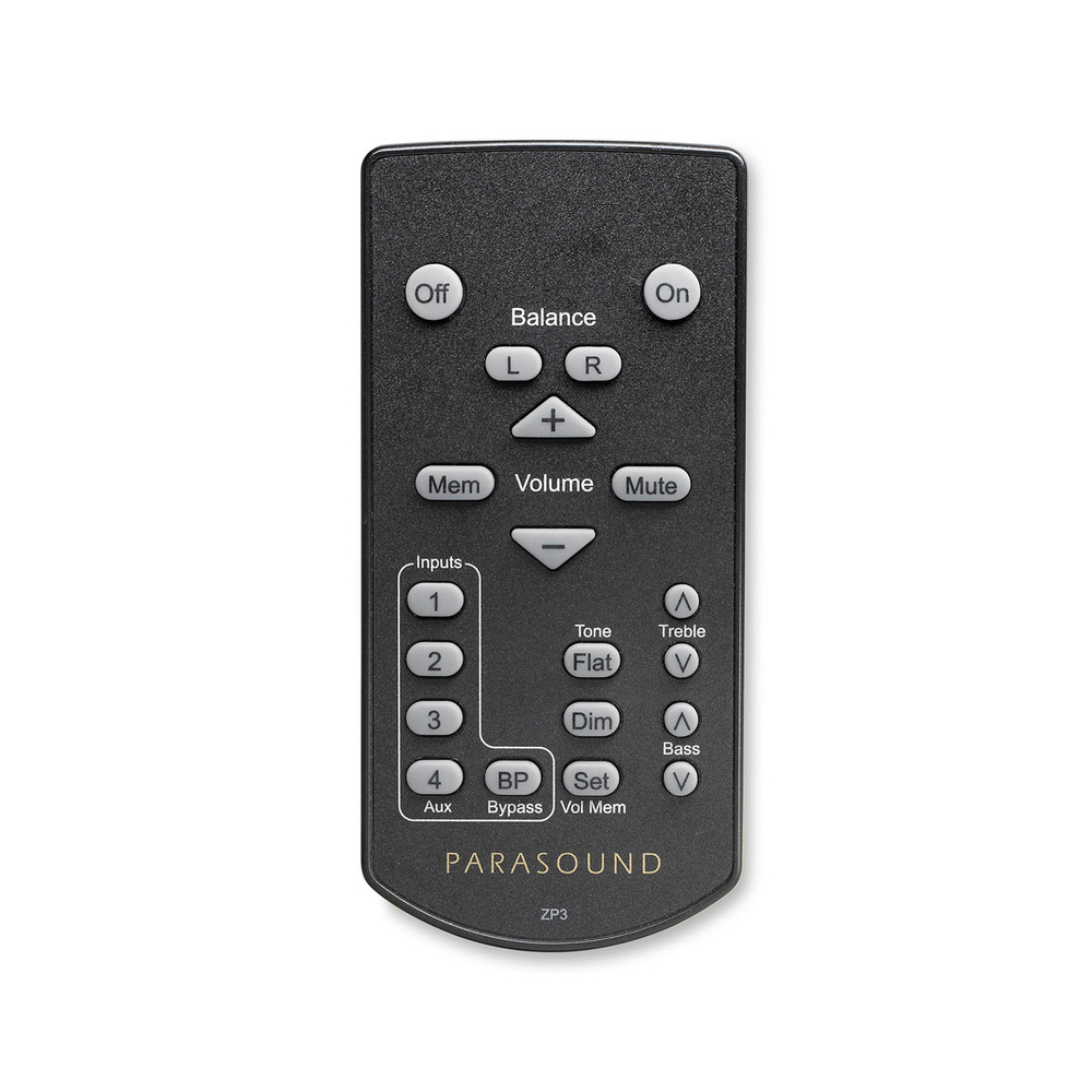 Parasound Zpre3, Cтерео предусилитель