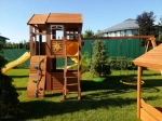 Детская площадка Клубный домик 2 с трубой и рукоходом