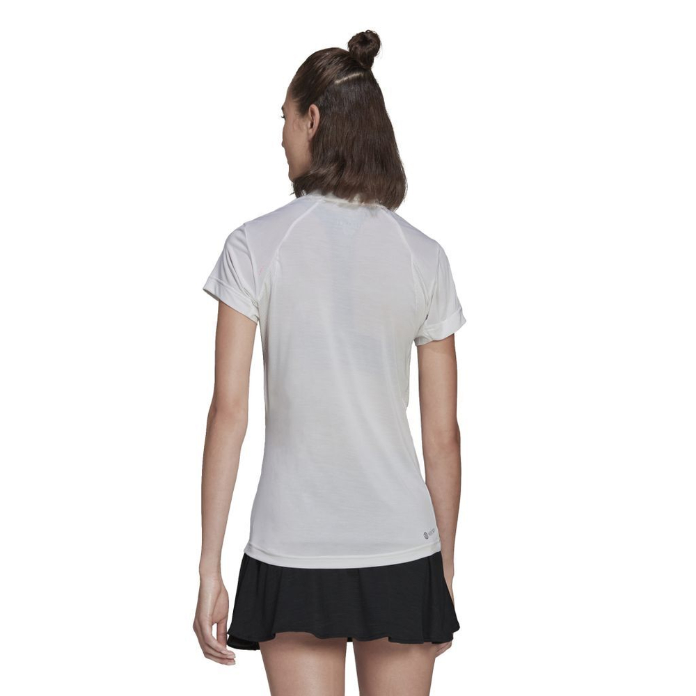 Женская теннисная футболка Adidas Freelift T-Shirt W - белый