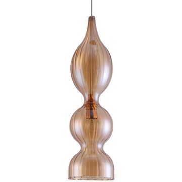 Подвесной светильник Iris SP1 B Amber Crystal Lux