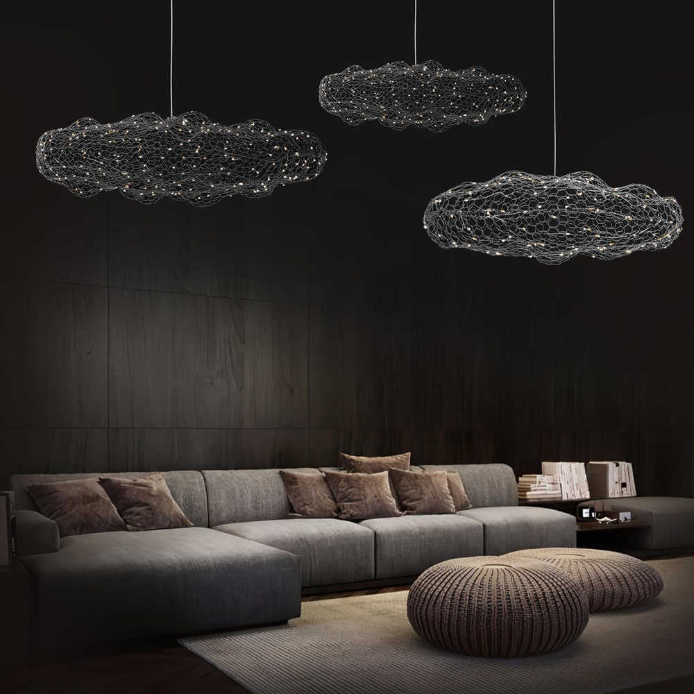 Подвесной светодиодный светильник Loft It Cloud 10247/350 Silver