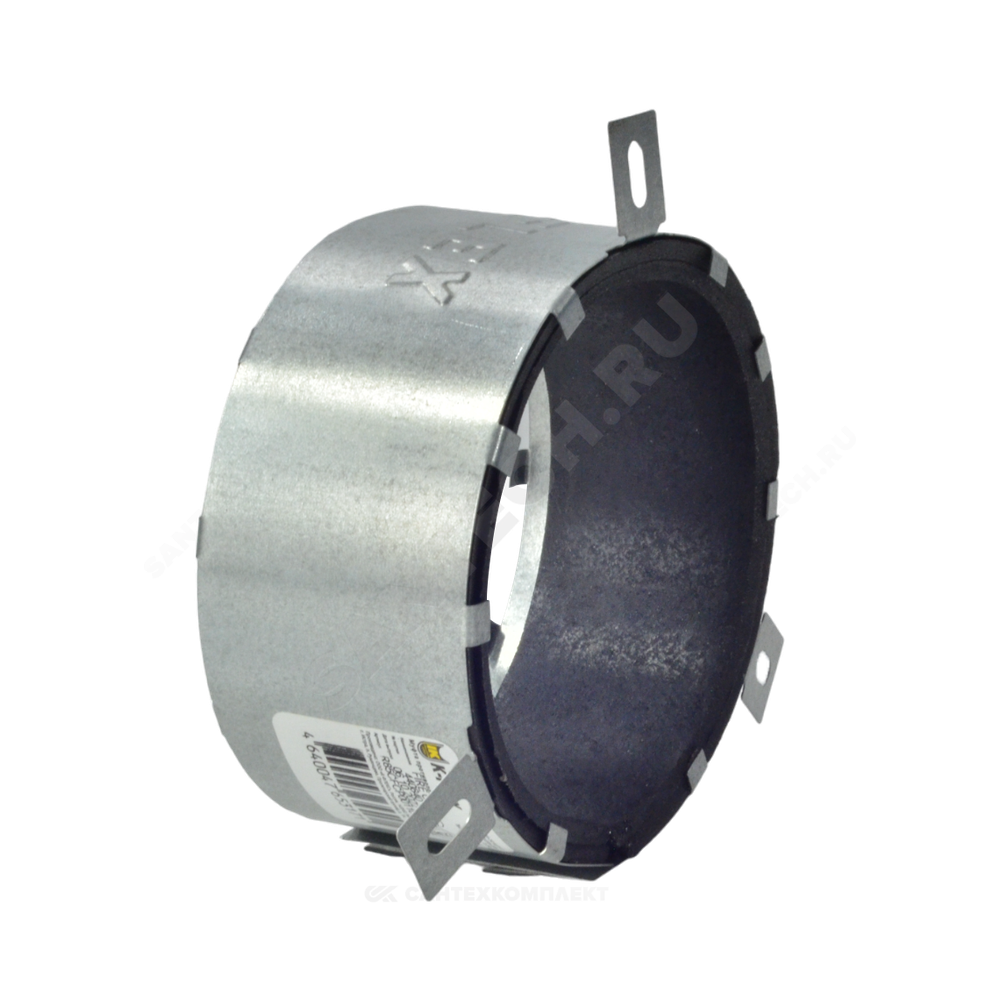 Муфта противопожарная сталь оц Дн 160 для труб FIRE CP серая K-flex R85CFCP00160