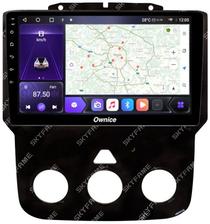 Магнитола для Dodge Ram 1500 2013-2018 - Kuberg SF-9159 IPS, Android 10, 4G SIM-слот
