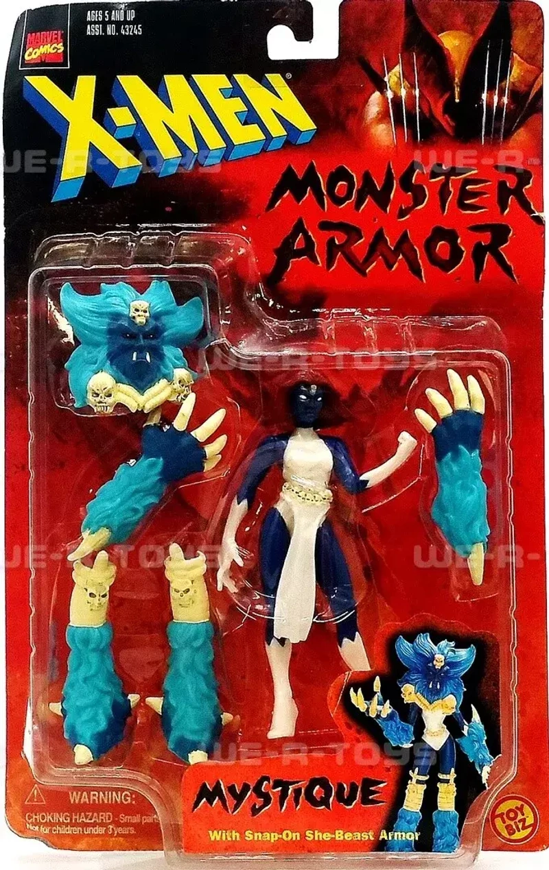 Фигурка X-Men Monster Armor: Mystique Poseable Action Figure