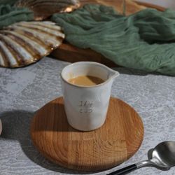 Соусник молочник 58 мл d 5,5 см h5,5 см круглый керамика Gray Frutti di Mare P.L. [6]